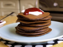 Jogurtowe pancakes czekoladowe