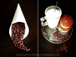 Bezjajeczne muffiny kawowe. / Coffee muffins (no eggs needed).