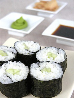 Kappamaki – sushi z ogórkiem