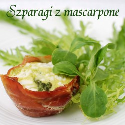 szparagi z mascarpone