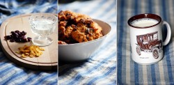 Zdrowe ciasteczka z płatkami kukurydzianymi i żurawiną / Healthy cookies with cornflakes and cranberries | Break for Cake