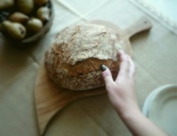Chleb owsiany pieczony w naczyniu żaroodpornym(World Bread Day!)