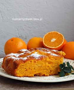 Ciasto z dyni i pomarańczy