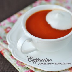 cappuccino pomidorowo-pomarańczowe