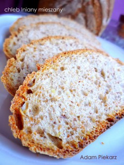 chleb lniany mieszany
