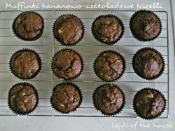muffinki bananowo-czekoladowe