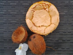 Sernik kokosowy (coconut cheesecake)