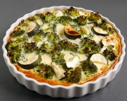 tarta z brokułami i cukinią przepis – zjem to blog kulinarny