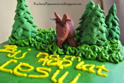 Urodzinowy tort dla leśnika