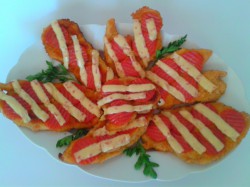 Anita Inspiruje: PRZEPIS – Filet z kurczaka zapiekany z salami chili i serem topionym