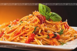 Spaghetti w sosie pomidorowym Adama