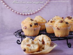 Mini muffinki czekoladowo waniliowe