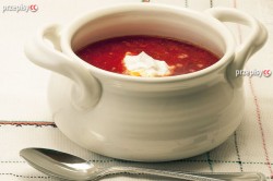 Zupa pomidorowa na wołowinie