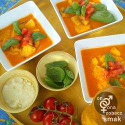 zupa krem ze świeżych pomidorów – zobacz ich smak
