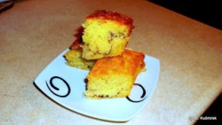 Ciasteczkowy potwór: Ciasto z brzoskwiniami