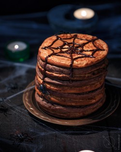 Pancakes bezglutenowe dla dzieci halloween