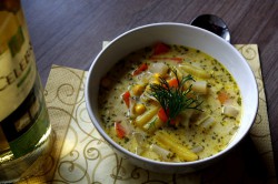 lekka zupa z letnich warzyw