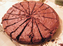 Ciasto czekoladowe z musem czekoladowym