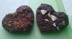 Muffiny czekoladowe / kakaowe z kokosową lub migdałową posypką