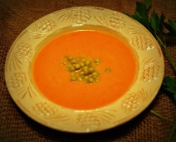 Zupa-Krem z Młodych Marchewek