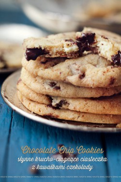 Chocolate chip cookies – Przepis