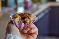 muffinki cynamonowo orzechowe z nutellą