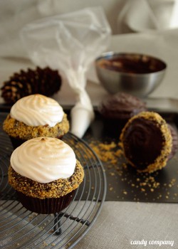 S’more cupcakes