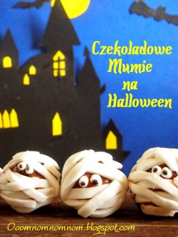 Czekoladowe Mumie czyli słodko-straszne babeczki na Halloween