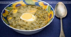 Teresy Zupa szczawiowa z jajkami