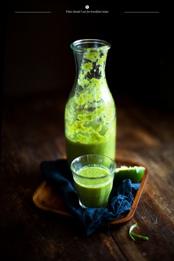 Zielony shake = zdrowie w szklance