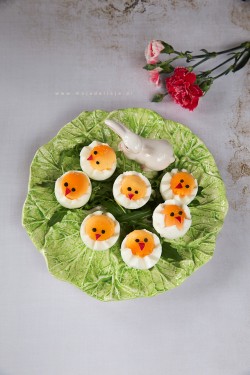 Wielkanocne kurczaki z jajek Moja Delicja – Przepisy kulinarne
