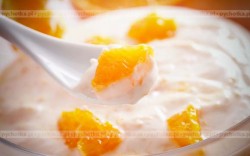 Deser jogurtowy z mandarynką