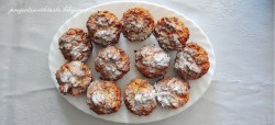 Muffinki dyniowo – marchewkowe z orzechami / Muffins with pumpkin, carrot and walnuts
